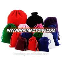 Wholesale Event Party Supplies Gifts Packaging Drawstring Custom Velvet Jewelry Bag